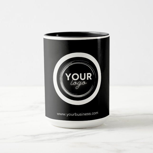 Taza Logotipo promocional para empresas personalizadas (Centro)