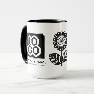 Taza Logotipo promocional para empresas personalizadas