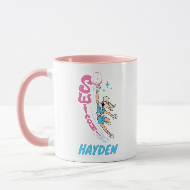 Taza Lola Buny "¡SUIZO!" Dunk de baloncesto (Izquierda)