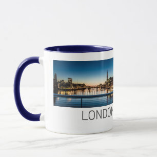 Taza London Uk Skyline Reino Unido Inglaterra Souvenir