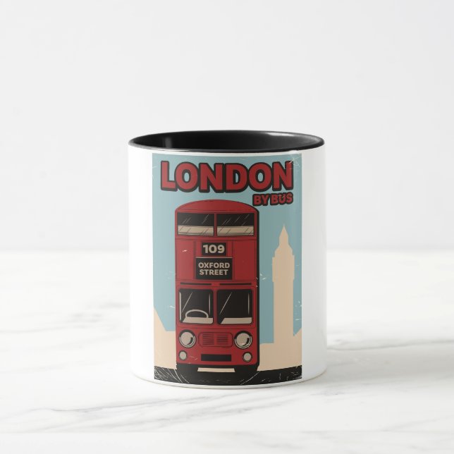 Taza Londres En Autobús (Centro)