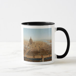 Taza Londres: una opinión del ojo de pájaro de San