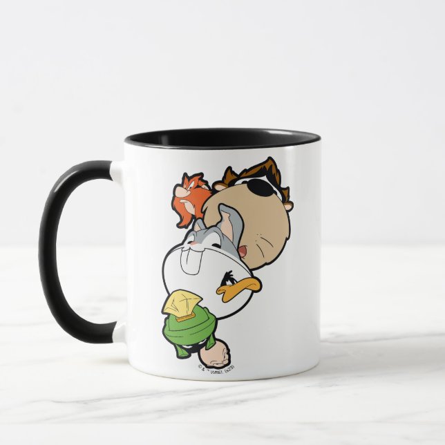 Taza LOONEY TUNES™ Cabezas grandes estilizadas (Izquierda)