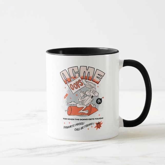 Taza LOONEY TUNES™ | Dinamita WILE E. COYOTE™ ACME (Derecha)