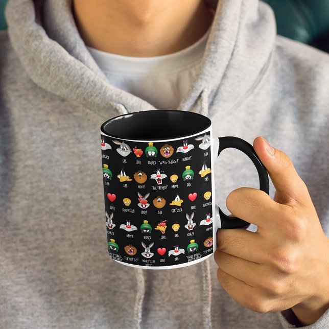 Taza LOONEY TUNES™ Emoji Chart (Subido por el creador)