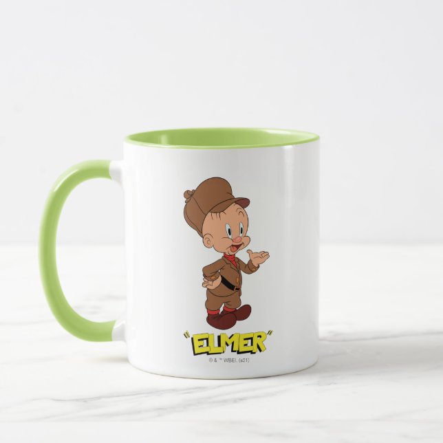 Taza LOONEY TUNES™ Retro Laughs | ELMER FUDD™ (Izquierda)