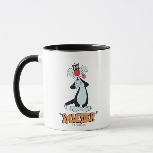 Taza LOONEY TUNES™ Retro Laughs | SYLVESTER™ (Izquierda)