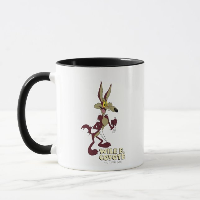 Taza LOONEY TUNES™ Retro Laughs | WILE E. COYOTE™ (Izquierda)