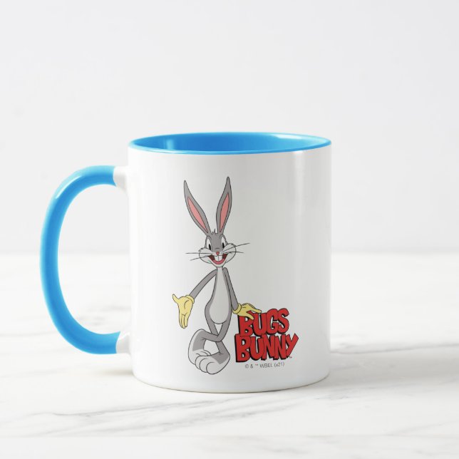 Taza LOONEY TUNES™ Risas Retro | BUGS BUNNY™ (Izquierda)