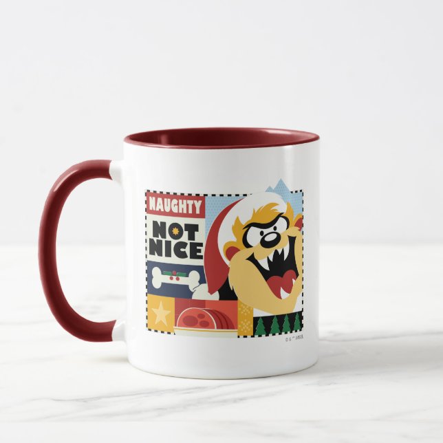 Taza LOONEY TUNES™ TAZ™ Naughty Not Nice (Izquierda)