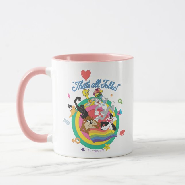 Taza LOONEY TUNES™ - ¡Todos son amigos! Pride Bullseye (Izquierda)