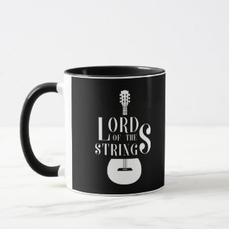 Taza Lord Of The String Guitar TShirt