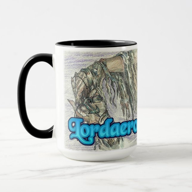 Taza Lordaeron'L' (Arte Crudo): (Izquierda)