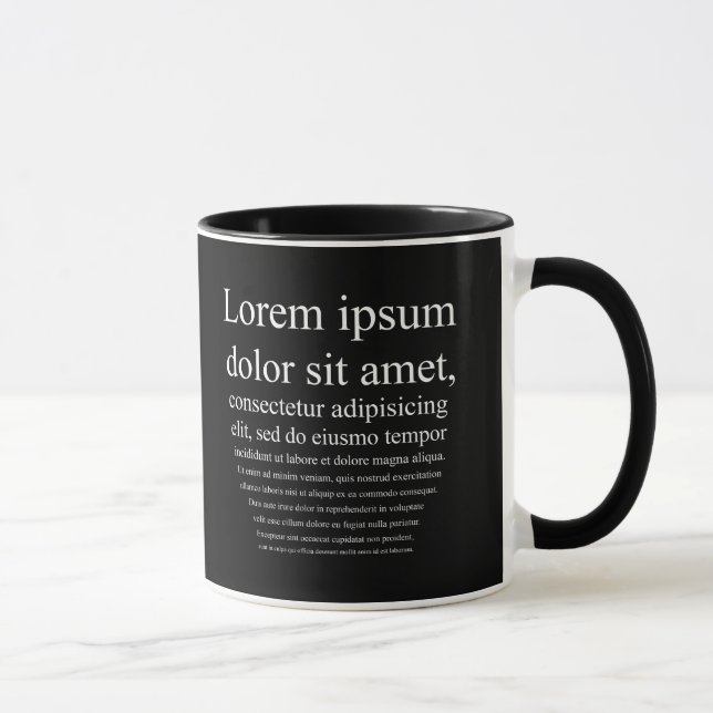 Taza Lorem Ipsum (Derecha)