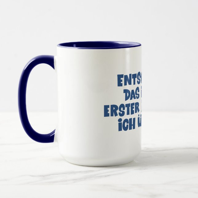 Taza Loriot  - Pappa Ante Portas - Ruhestand   (Izquierda)