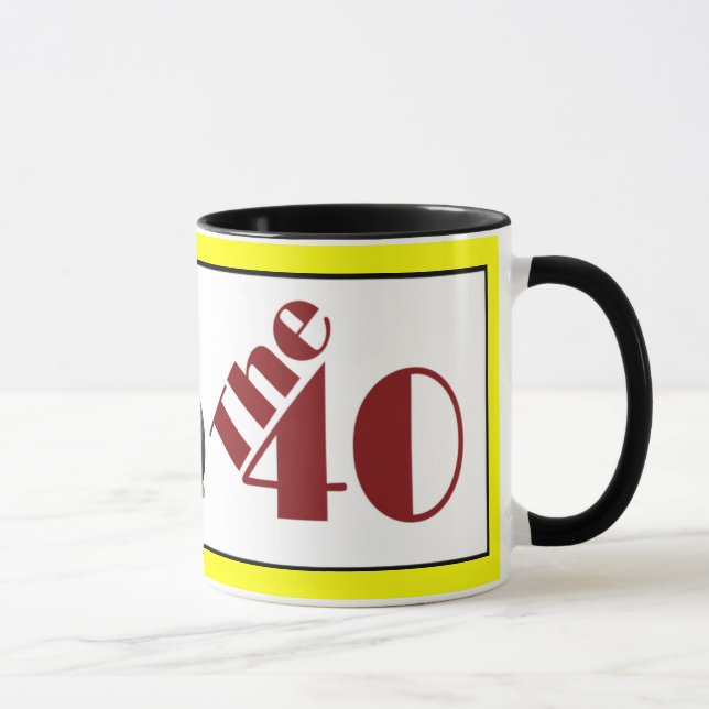 Taza Los 40 (Derecha)