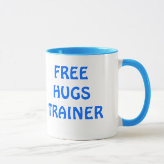 TAZA LOS ABRAZOS LIBRES INSTRUCTOR, ABRAZO Y LO PASAN
