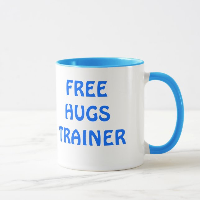 TAZA LOS ABRAZOS LIBRES INSTRUCTOR, ABRAZO Y LO PASAN (Derecha)