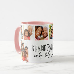 Taza Los abuelos hacen que la vida sea genial regalo de