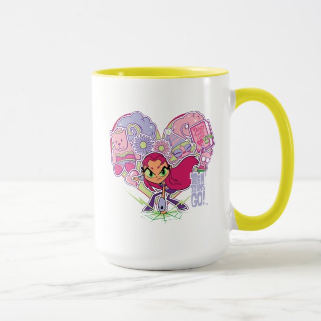 Taza ¡Los adolescentes se van! | Gráfico de punzonado c (Derecha)