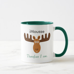 Taza Los alces Head_iMousse por lo tanto estoy