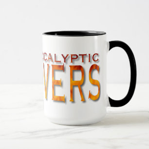 Taza Los amantes apocalípticos - encienda el