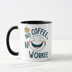Taza los amantes del café Funny Coffee Lover Combo Mug