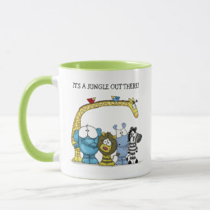 Taza Los amigos de la jungla no tienen nada que ver con