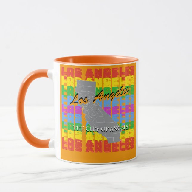 Taza Los Angeles coffee mug  (Izquierda)