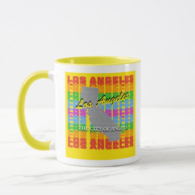Taza Los Angeles coffee mug  (Izquierda)