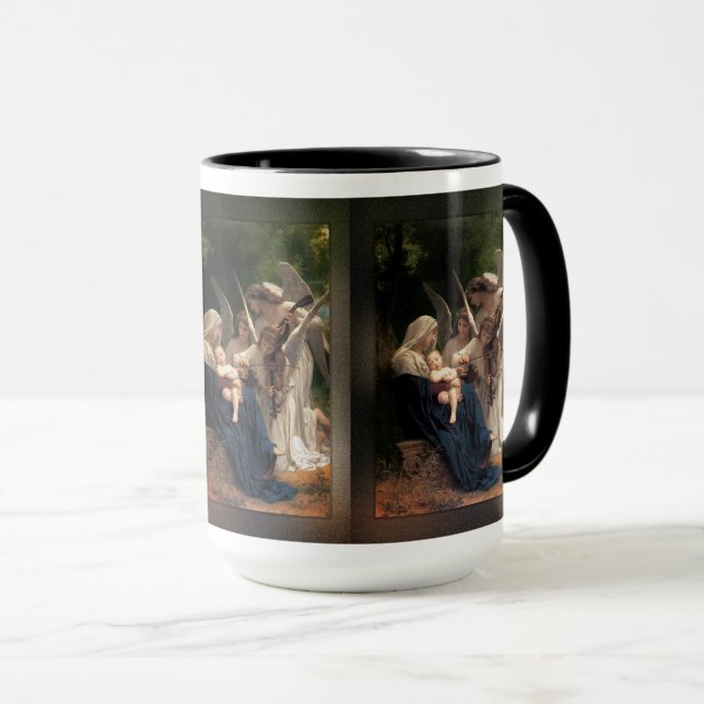 Taza Los ángeles de William Adolphe Bouguereau (Anverso derecho)
