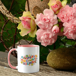 Taza Los animales son nuestros amigos