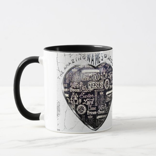 Taza Los asombrosos Nombres De Jesucristo (Izquierda)
