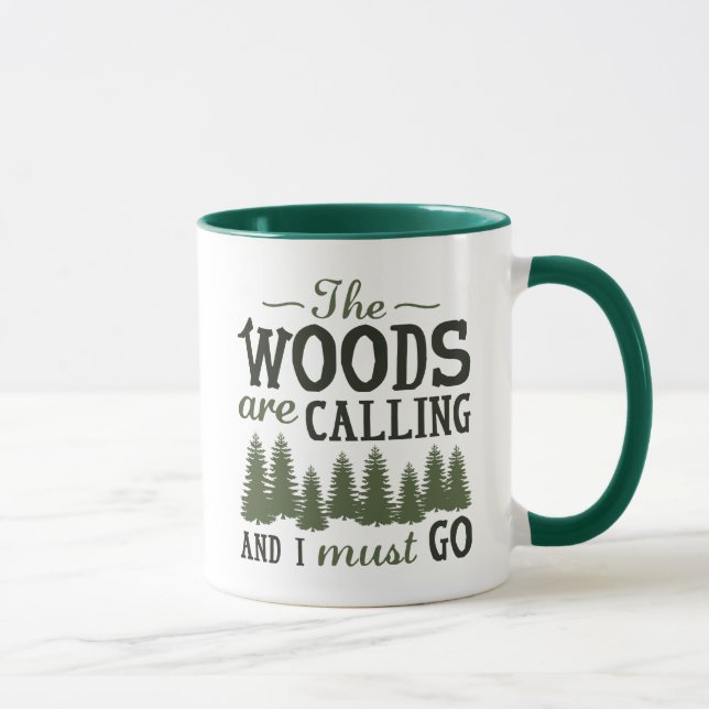 Taza Los bosques están llamando (Derecha)
