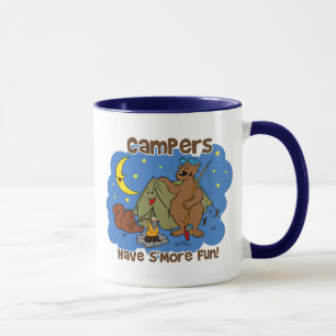 Taza Los campistas se divierten S'More