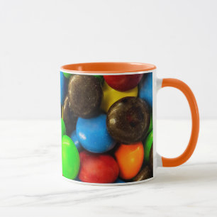Taza Los caramelos son coloridos y dulces