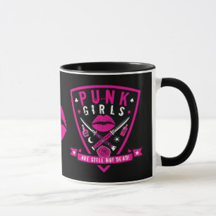 Taza ¡Los Chicas del punk aún no están muertos!