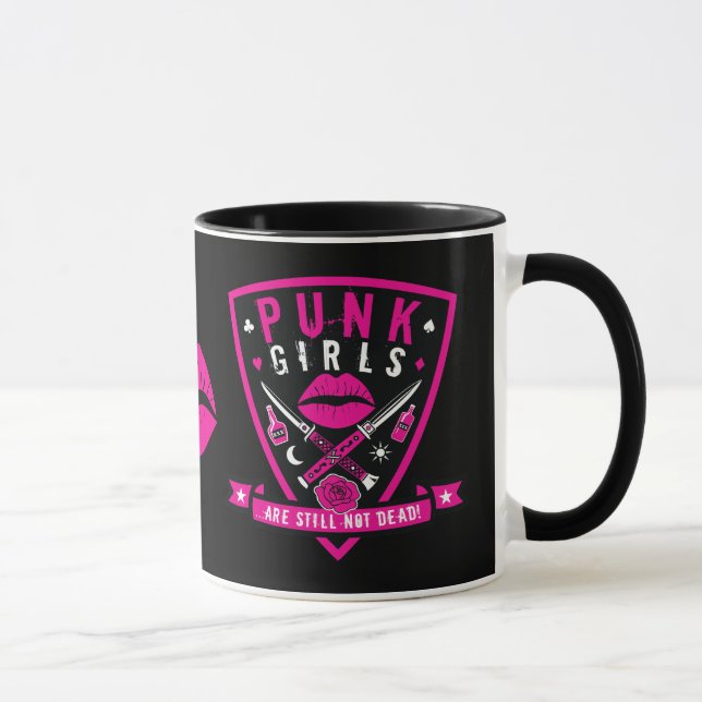 Taza ¡Los Chicas del punk aún no están muertos! (Derecha)