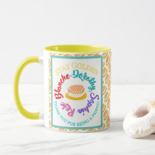 Taza Los Chicas dorados se quedan con el Cheesecake de