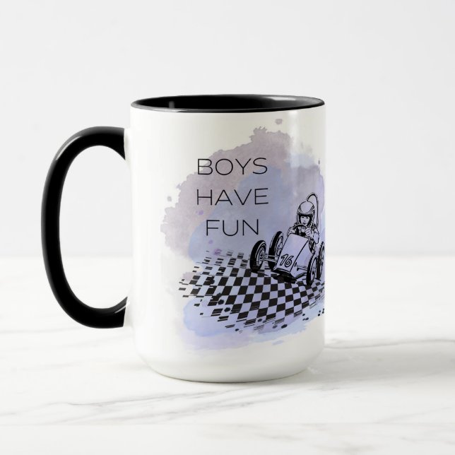 TAZA LOS CHICOS SE DIVIERTEN (Izquierda)