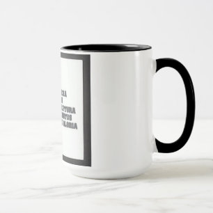 Taza ¡Los CINCO SOLAS!
