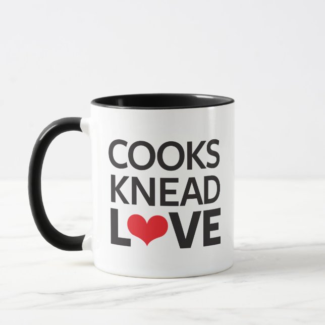 Taza Los cocineros amasan amor (Izquierda)