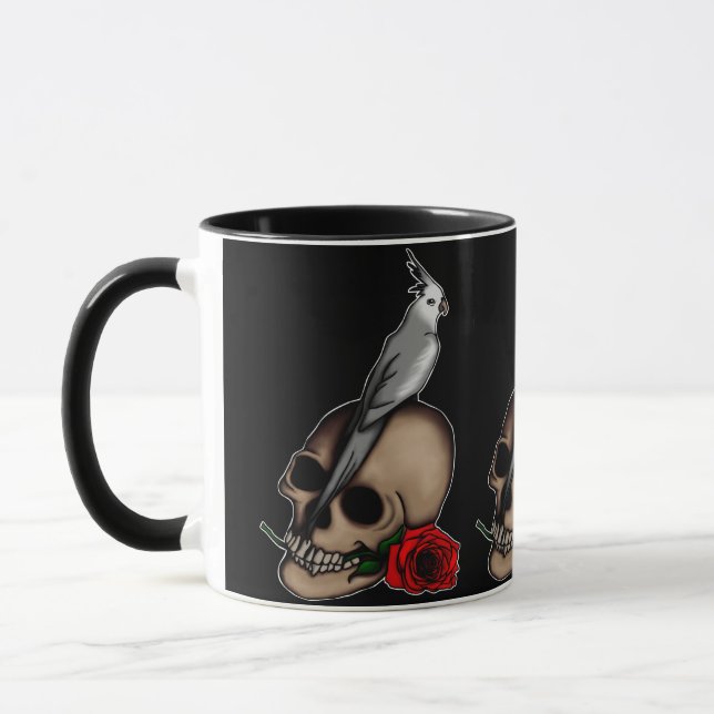 Taza Los Cockatiels son gótico, (Izquierda)
