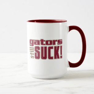 Taza ¡los cocodrilos TODAVÍA chupan!