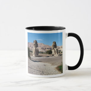 Taza Los colosos de Memnon, estatuas de Amenhotep