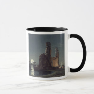 Taza Los colosos de Memnon, Thebes, uno de 24 illustrat