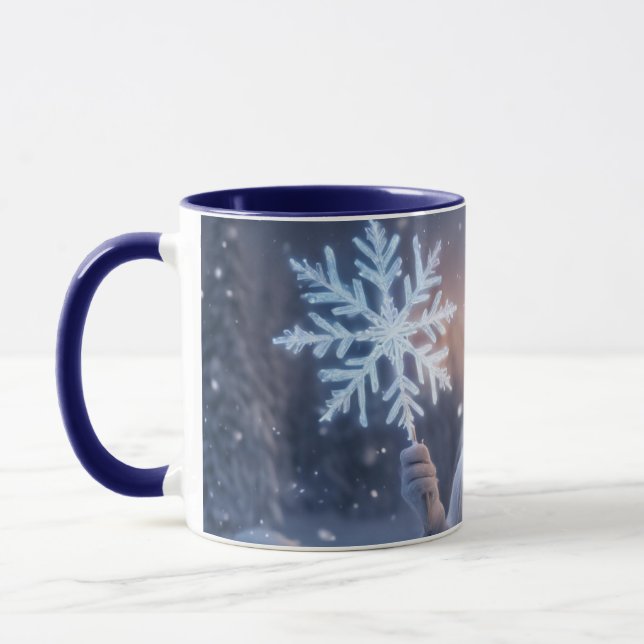 Taza Los Copos De Nieve Son... (Izquierda)