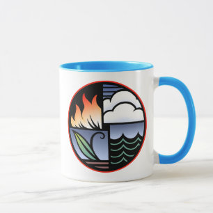 Taza los cuatro elementos
