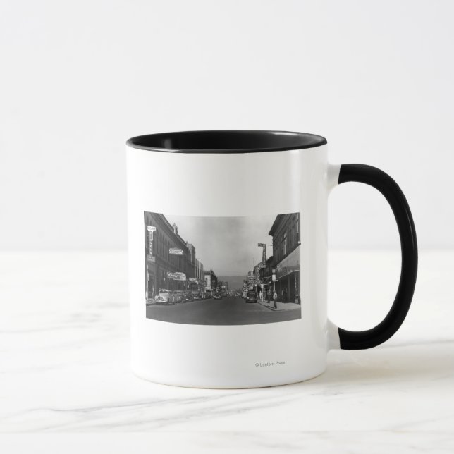 Taza Los Dalles, la vista de Oregon (Derecha)