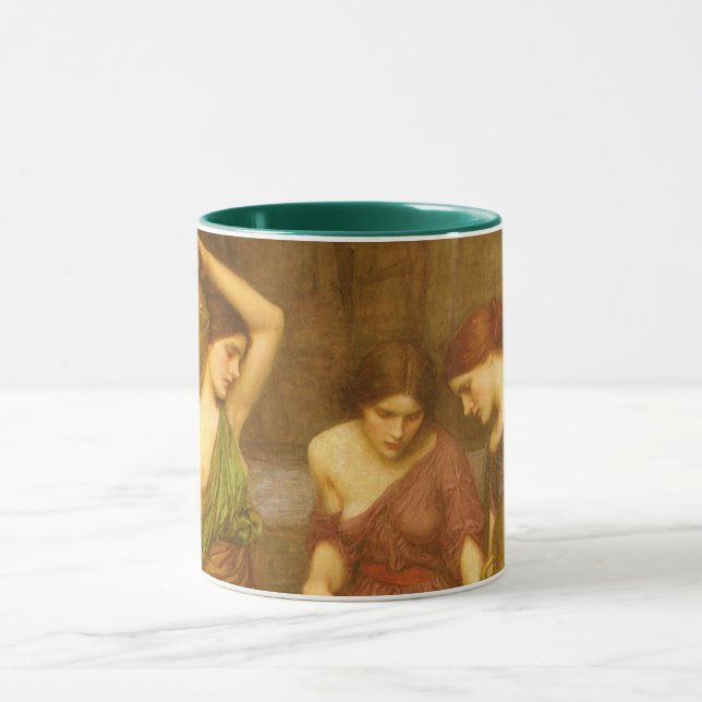 Taza Los Danaides de John William Waterhouse (Centro)